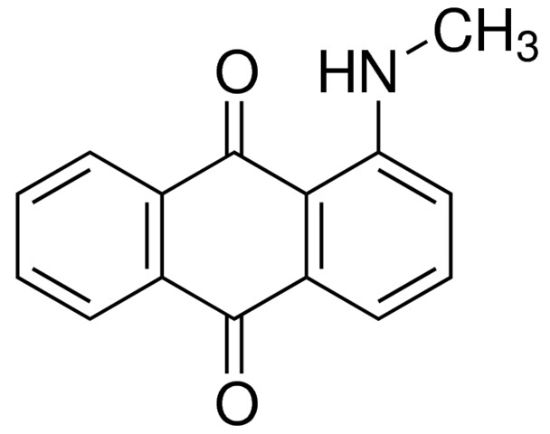 图片 1-(甲氨基)蒽醌 [分散红9]，1-(Methylamino)anthraquinone