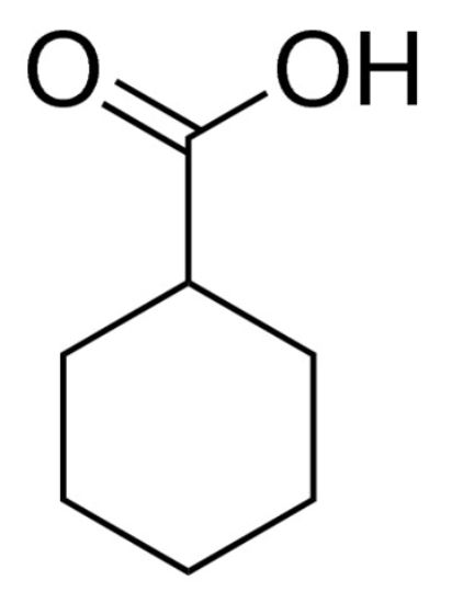 图片 环己烷羧酸 [环己甲酸]，Cyclohexanecarboxylic acid；98%