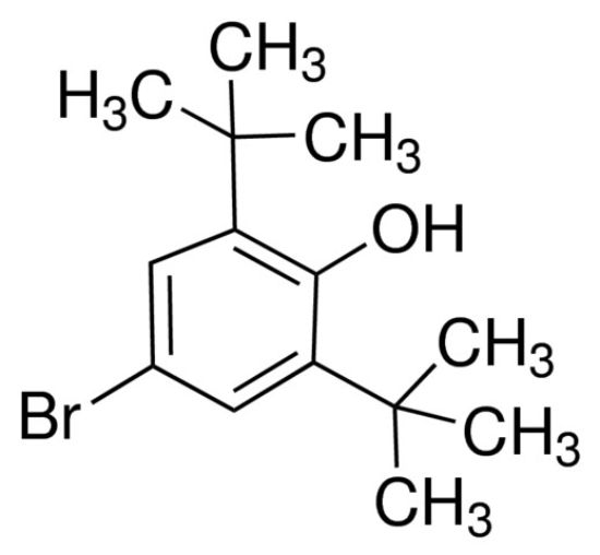 图片 4-溴-2,6-二-叔丁基苯酚，4-Bromo-2,6-di-tert-butylphenol；98%