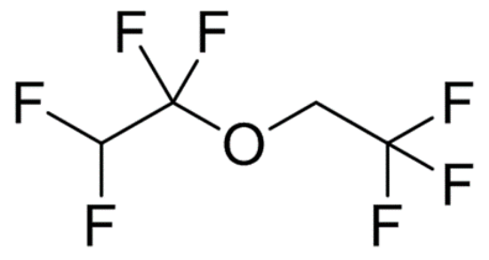 图片 1,1,2,2-四氟乙基-2,2,2-三氟乙基醚，1,1,2,2-Tetrafluoroethyl 2,2,2-Trifluoroethyl Ether