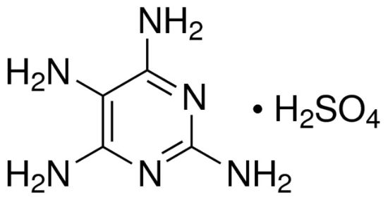 图片 2,4,5,6-四氨基嘧啶硫酸盐，2,4,5,6-Tetraaminopyrimidine sulfate salt；97%