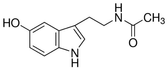 图片 N-乙酰-5-羟色胺，N-Acetyl-5-hydroxytryptamine；≥99% (TLC), powder
