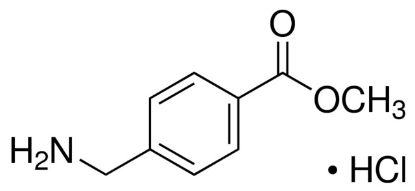 图片 4-氨甲基苯甲酸甲酯盐酸盐，Methyl 4-(aminomethyl)benzoate hydrochloride；97%
