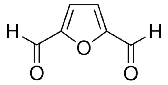 图片 2,5-呋喃二甲醛，2,5-Furandicarboxaldehyde；97%