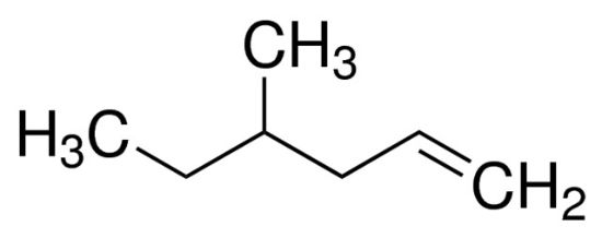图片 4-甲基-1-己烯，4-Methyl-1-hexene；≥98.0% (GC)