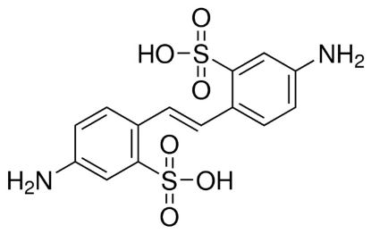 图片 4,4′-二氨基二苯乙烯-2,2′-二磺酸，4,4′-Diamino-2,2′-stilbenedisulfonic acid；technical grade, 85%