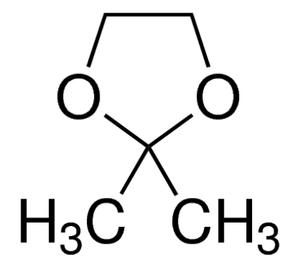 图片 2,2-二甲基-1,3-二噁茂烷，2,2-Dimethyl-1,3-dioxolane；98%