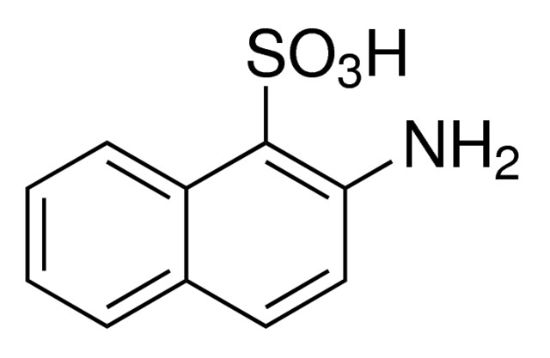 图片 2-氨基-1-萘磺酸 [吐氏酸]，2-Amino-1-naphthalenesulfonic acid；98%