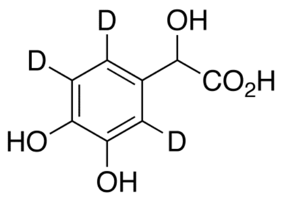 图片 rac 3,4-二羟基扁桃酸-d3，rac 3,4-Dihydroxymandelic Acid-d3