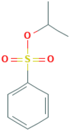 图片 苯磺酸异丙酯，Isopropyl benzenesulfonate