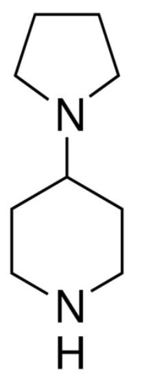 图片 4-吡咯烷-1-基哌啶，4-(1-Pyrrolidinyl)piperidine [4-pypp]；95%