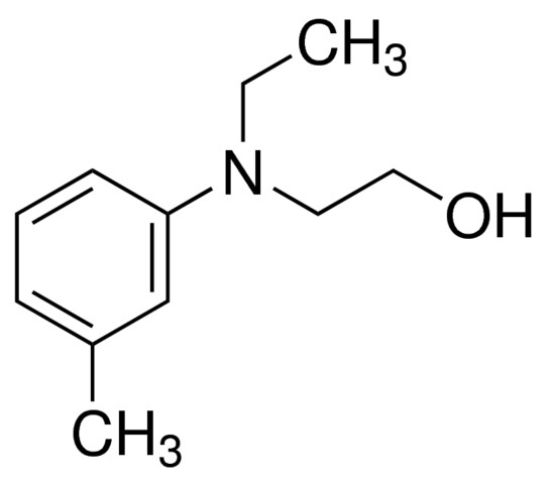 图片 N-乙基-N-羟乙基间甲苯胺，2-(N-Ethyl-N-m-toluidino)ethanol；98%