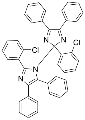 图片 2,2'-双(2-氯苯基)-4,4',5,5'-四苯基-1,2'-联咪唑 [光聚合引发剂, 双咪唑]，2,2'-Bis(2-chlorophenyl)-4,4',5,5'-tetraphenyl-1,2'-biimidazole [Photopolymerization Initiator, BCIM]；≥99.0%(T)