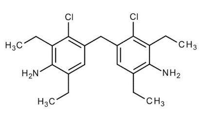 图片 4,4'-亚甲基双(3-氯-2,6-二乙基苯胺)，4,4'-Methylenebis(3-chloro-2,6-diethylaniline)；≥99.0%