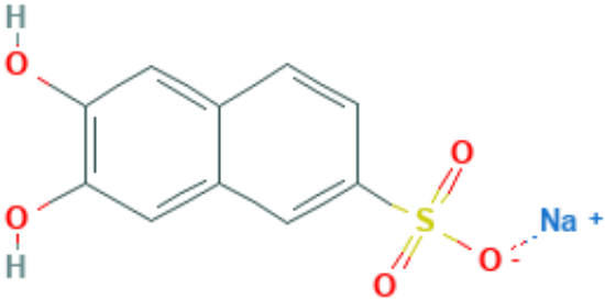 图片 6,7-二羟基萘-2-磺酸钠，Sodium 6,7-Dihydroxynaphthalene-2-sulfonate；≥99.0%(HPLC)
