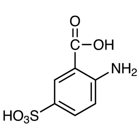 图片 5-磺基邻氨基苯甲酸，5-Sulfoanthranilic Acid；≥98.0%