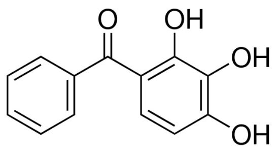 图片 2,3,4-三羟基二苯甲酮，2,3,4-Trihydroxybenzophenone；97%