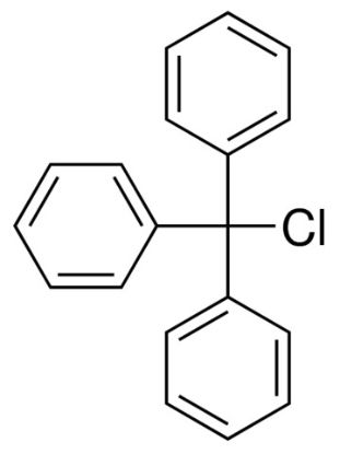 图片 三苯基氯甲烷，Trityl chloride；97%