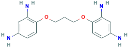 图片 1,3-双(2,4-二氨基苯氧基)丙烷，1,3-Bis(2,4-diaminophenoxy)propane；≥99%