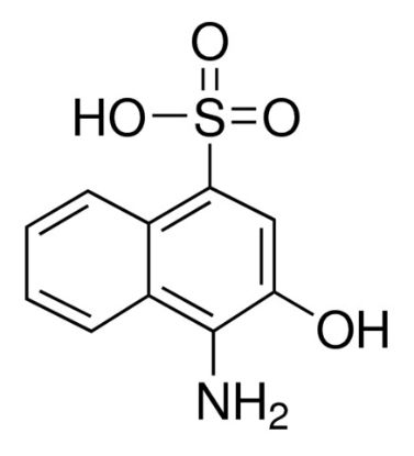 图片 4-氨基-3-羟基-1-萘磺酸，4-Amino-3-hydroxy-1-naphthalenesulfonic acid；ACS reagent, ≥90%