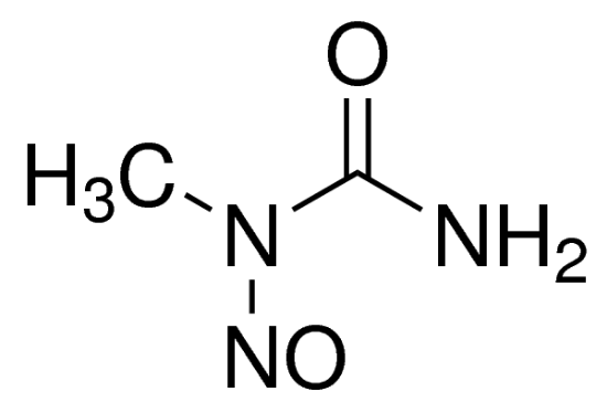 图片 N-亚硝基-N-甲基脲，N-Nitroso-N-methylurea