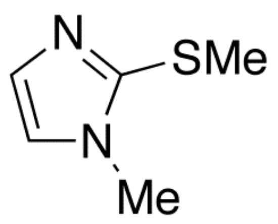 图片 1-甲基-2-(甲硫基)咪唑，1-Methyl-2-(methylthio)imidazole