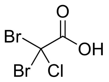 图片 一氯二溴乙酸，Chlorodibromoacetic acid