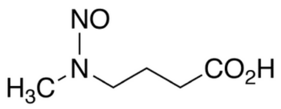 图片 N-亚硝基-N-甲基-4-氨基丁酸，N-Nitroso-N-methyl-4-aminobutyric Acid