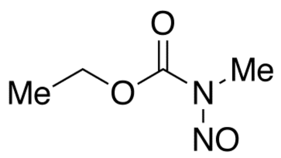 图片 N-甲基-N-亚硝基尿烷，N-Methyl-N-nitrosourethane [NMU]；≥98%(GC)