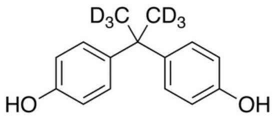 图片 双酚A-d6，Bisphenol A-D6