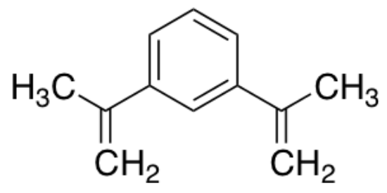 图片 1,3-二异丙烯基苯，1,3-Diisopropenylbenzene (~0.1% TBC stabilizer)；≥98.0%(GC)