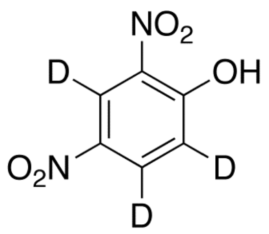图片 2,4-二硝基苯酚-d3，2,4-Dinitrophenol-d3 (wetted with >15% H2O)