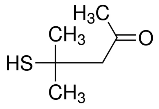 图片 4-甲基-4-巯基-2-戊酮，4-Mercapto-4-methyl-2-pentanone；≥99.0%