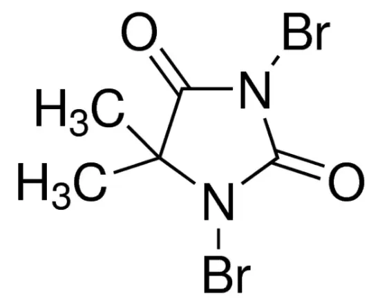 图片 1,3-二溴-5,5-二甲基海因，1,3-Dibromo-5,5-dimethylhydantoin；98%