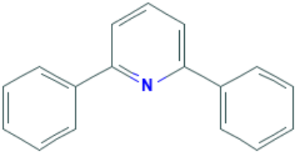 图片 2,6-二苯基吡啶，2,6-Diphenylpyridine；98%