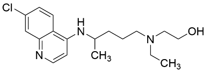 图片 羟氯喹，Hydroxychloroquine；≥99%