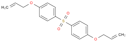图片 双(4-烯丙氧基苯基)砜，bis(4-Allyloxyphenyl)sulfone