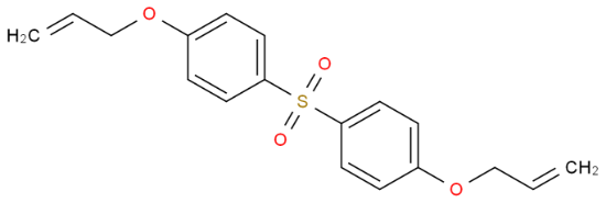 图片 双(4-烯丙氧基苯基)砜，bis(4-Allyloxyphenyl)sulfone