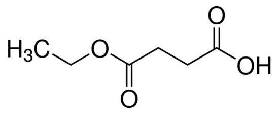 图片 琥珀酸单乙酯，mono-Ethyl succinate；90%