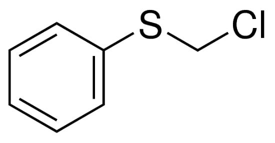 图片 氯甲基苯硫醚，Chloromethyl phenyl sulfide；97%