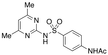 图片 N-乙酰磺胺二甲嘧啶，N-Acetyl Sulfamethazine