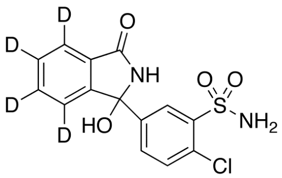 图片 氯噻酮-d4，Chlorthalidone-d4