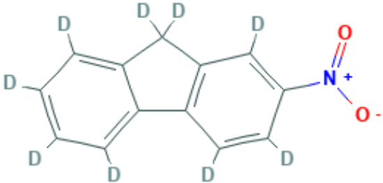 图片 2-硝基芴-d9，2-Nitrofluorene-d9