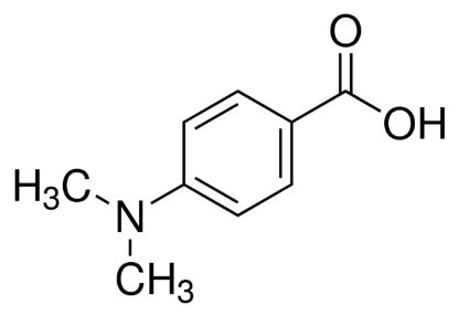 图片 4-(二甲氨基)苯甲酸，4-(Dimethylamino)benzoic acid；98%