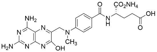 图片 7-羟基甲氨蝶呤铵盐，7-Hydroxy Methotrexate Ammonium Salt