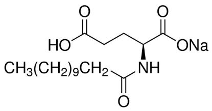 图片 月桂酰谷氨酸钠，Monosodium N-lauroyl-L-glutamate；analytical standard, ≥97.0% (TLC)