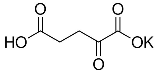 图片 α-酮戊二酸钠钾盐，α-Ketoglutaric acid potassium salt；≥98% (enzymatic)