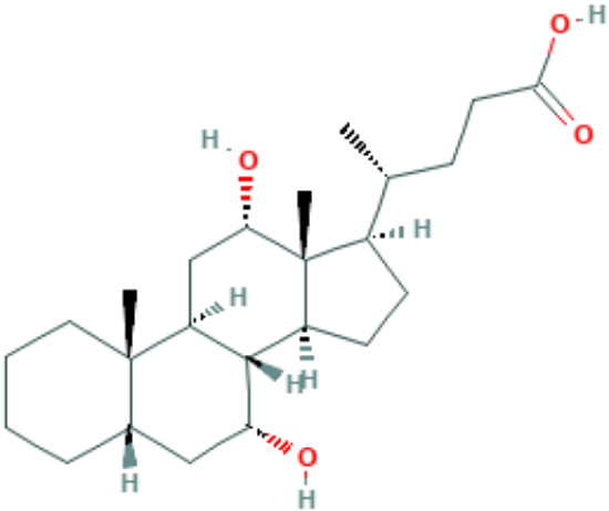 图片 异去氧胆酸，Isodeoxycholic Acid
