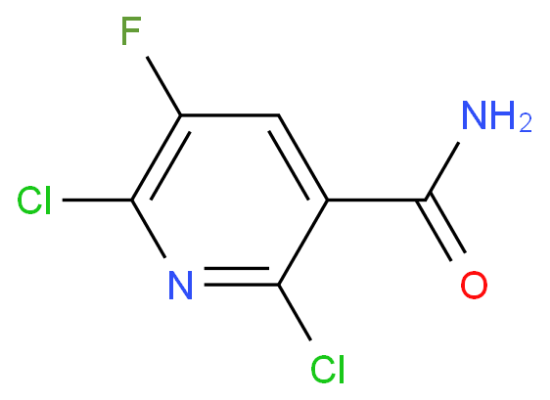 图片 2,6-二氯-5-氟烟酰胺，2,6-Dichloro-5-fluoronicotinamide