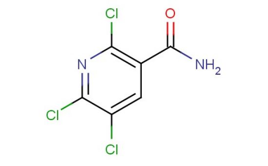图片 2,5,6-三氯吡啶-3-酰胺，2,5,6-Trichloronicotinamide；≥99%